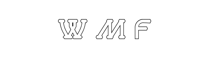 MastumHollow  Free Fonts Download