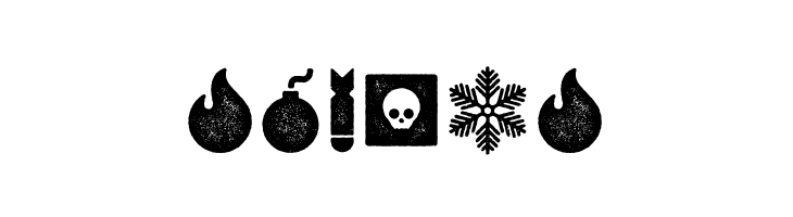 VeneerExtras  Free Fonts Download