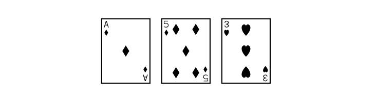 Playing Cards  Free Fonts Download