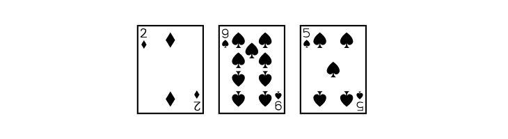 Playing Cards  Free Fonts Download
