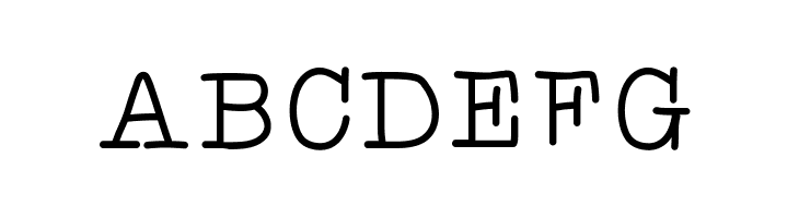 ATypewriterForMe  Free Fonts Download