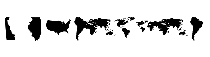 DingMaps  Free Fonts Download