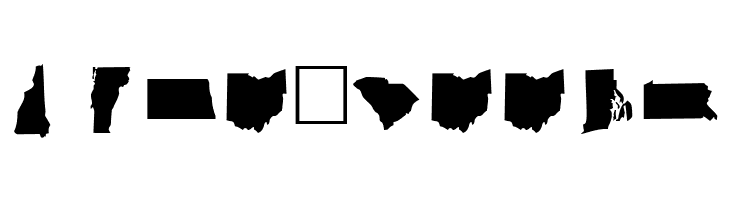 DingMaps  Free Fonts Download