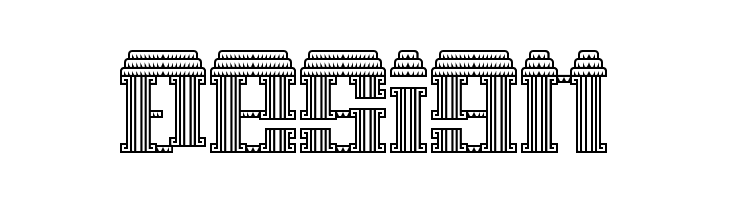 Temple of Gong Regular  Free Fonts Download