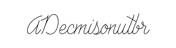 Advertising Script Monoline  Free Fonts Download