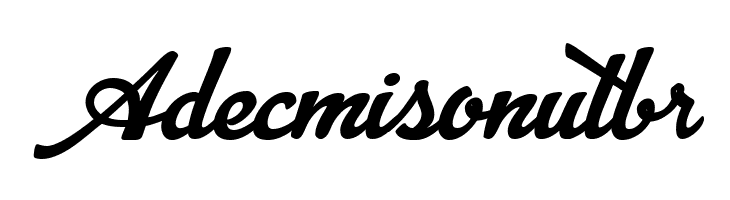 Advertising Script Bold  Free Fonts Download