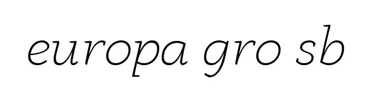 AnaphoraTrial-ExtraLightItalic  Free Fonts Download