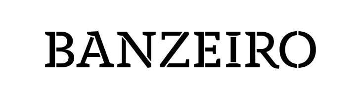 Anaphora Stencil Book  Free Fonts Download