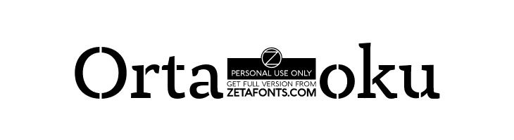 Anaphora Stencil Book  Free Fonts Download