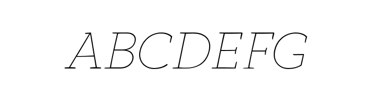 AnaphoraTrial-ThinItalic  Free Fonts Download