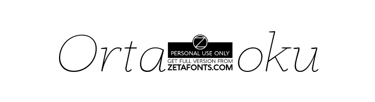 AnaphoraTrial-ThinItalic  Free Fonts Download