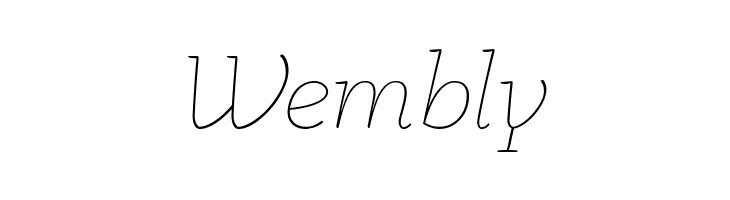 AnaphoraTrial-ThinItalic  Free Fonts Download