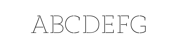 Anaphora Stencil Thin  Free Fonts Download