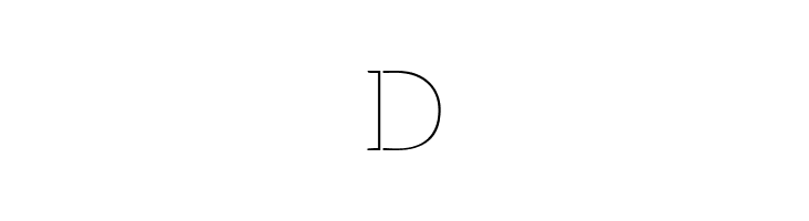 Anaphora Stencil Thin  Free Fonts Download