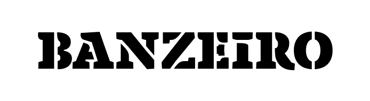 Anaphora Stencil Fat  Free Fonts Download