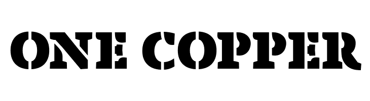 Anaphora Stencil Fat  Free Fonts Download