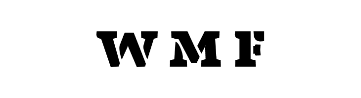 Anaphora Stencil Fat  Free Fonts Download