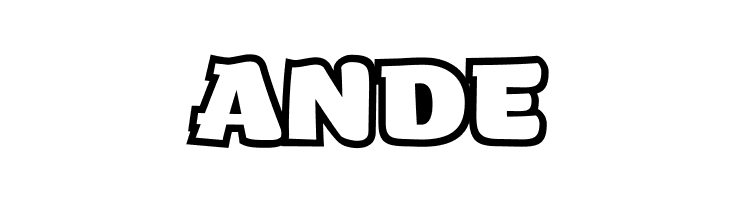 Arturo Trial Heavy Outline  Free Fonts Download