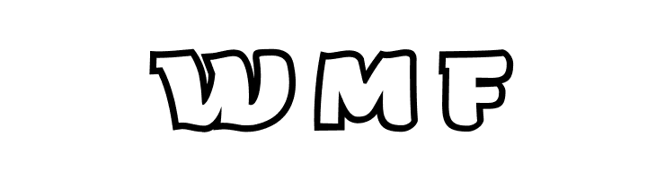 Arturo Trial Heavy Outline  Free Fonts Download