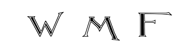 Lightfoot Fluted Extra-expanded Regular  Free Fonts Download