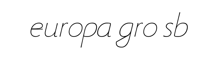 Beatrix Antiqua Thin Italic  Free Fonts Download