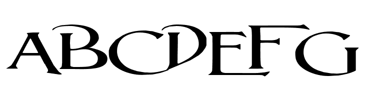 Lightfoot Wide Expanded Regular  Free Fonts Download