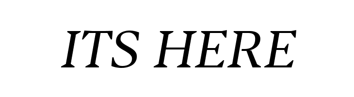 Blacker Text Book Italic  Free Fonts Download