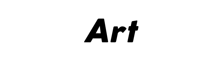Coco Gothic Heavy Italic  Free Fonts Download