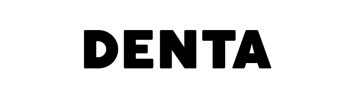 DENTA Coco Gothic Fat Font