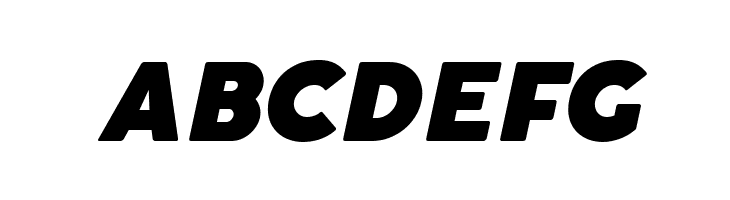 Coco Gothic Fat Italic  Free Fonts Download
