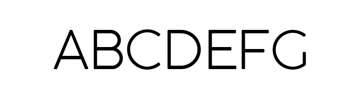 COCOGOOSE  UltraLight  Free Fonts Download