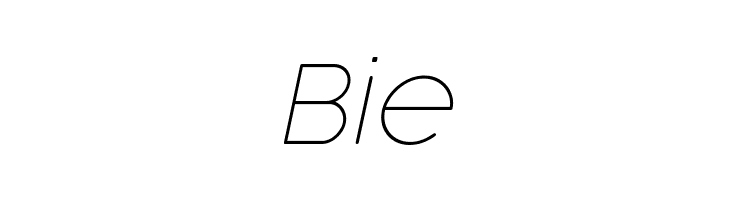 Cocogoose Pro Thin Italic  Free Fonts Download
