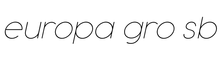 Cocogoose Pro Thin Italic  Free Fonts Download