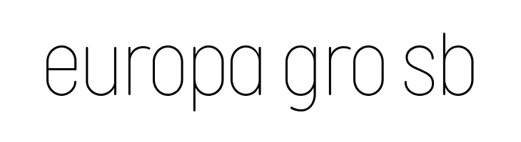 Cocogoose Condensed Trial Thin  Free Fonts Download