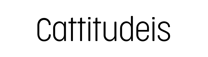 Cocogoose Condensed Trial UltraLight  Free Fonts Download