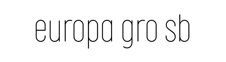 Cocogoose Compressed Trial Thin  Free Fonts Download
