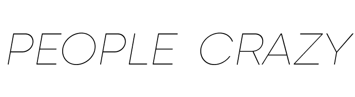 Codec Cold Thin Italic  Free Fonts Download