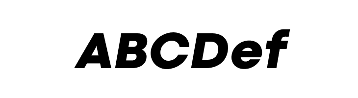 Codec Cold Heavy Italic  Free Fonts Download