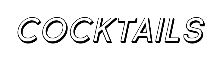 Florencesans Shaded Italic  Free Fonts Download