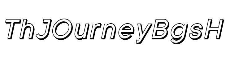 Florencesans Shaded Italic  Free Fonts Download