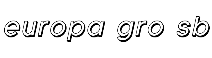 Florencesans Shaded Italic  Free Fonts Download