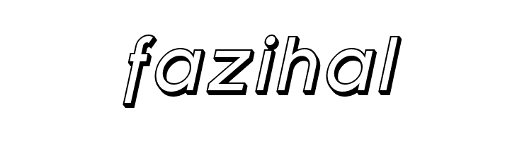 Florencesans Shaded Italic  Free Fonts Download