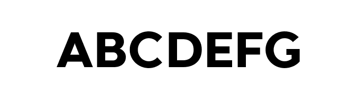 ABCDEFG Codec Warm Trial ExtraBold Font
