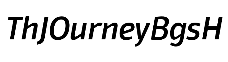 Domotika Trial Medium Italic  Free Fonts Download