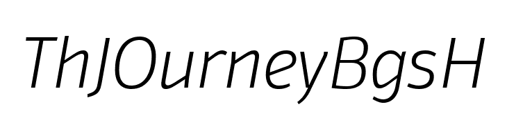Domotika Trial ExtraLight Italic  Free Fonts Download
