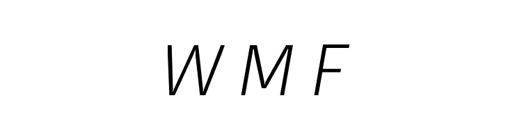 Domotika Trial ExtraLight Italic  Free Fonts Download