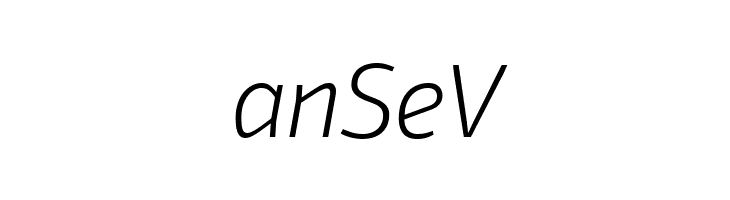 Domotika Trial ExtraLight Italic  Free Fonts Download