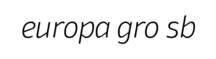 Domotika Trial ExtraLight Italic  Free Fonts Download