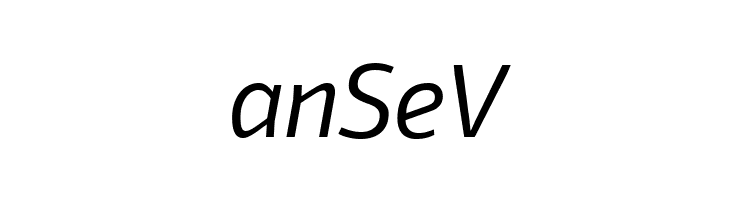 Domotika Trial Light Italic  Free Fonts Download