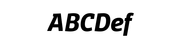 Domotika Trial Bold Italic  Free Fonts Download